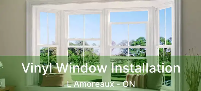 Vinyl Window Installation L Amoreaux - ON