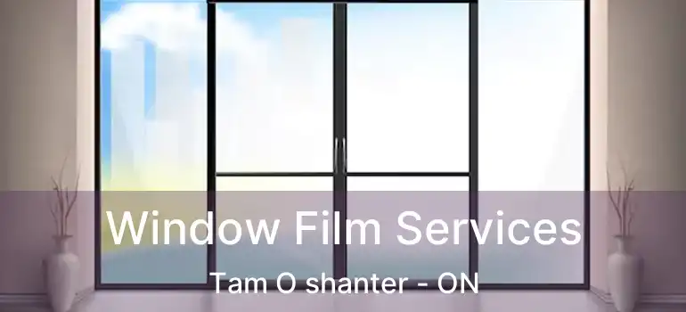 Window Film Services Tam O shanter - ON