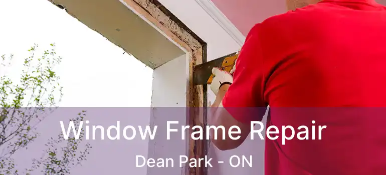  Window Frame Repair Dean Park - ON