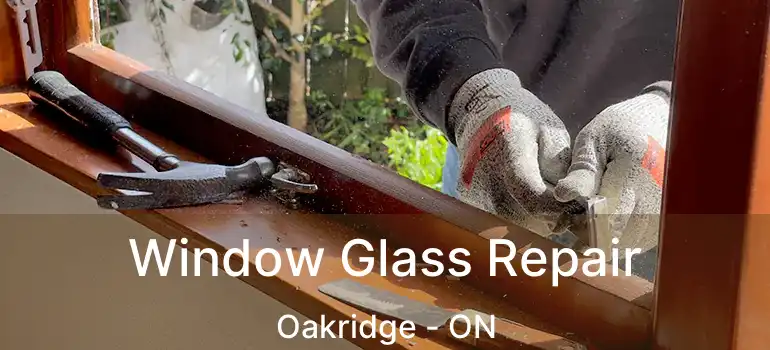  Window Glass Repair Oakridge - ON
