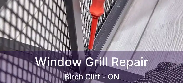  Window Grill Repair Birch Cliff - ON
