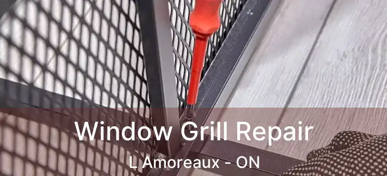 Window Grill Repair L Amoreaux - ON