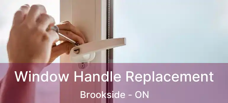  Window Handle Replacement Brookside - ON