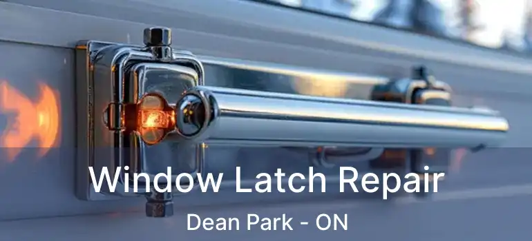  Window Latch Repair Dean Park - ON