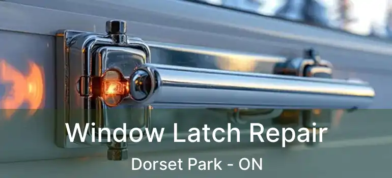  Window Latch Repair Dorset Park - ON