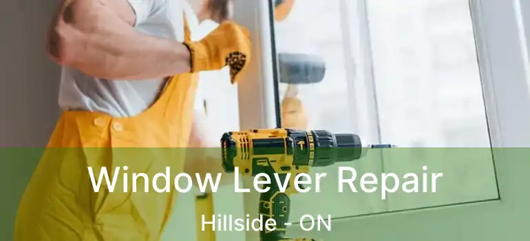  Window Lever Repair Hillside - ON