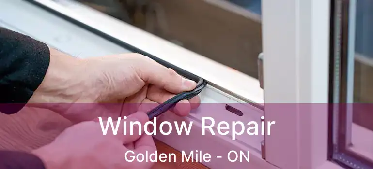 Window Repair Golden Mile - ON
