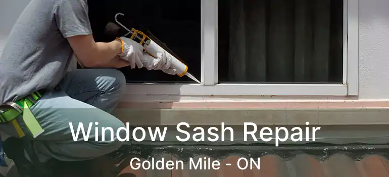  Window Sash Repair Golden Mile - ON