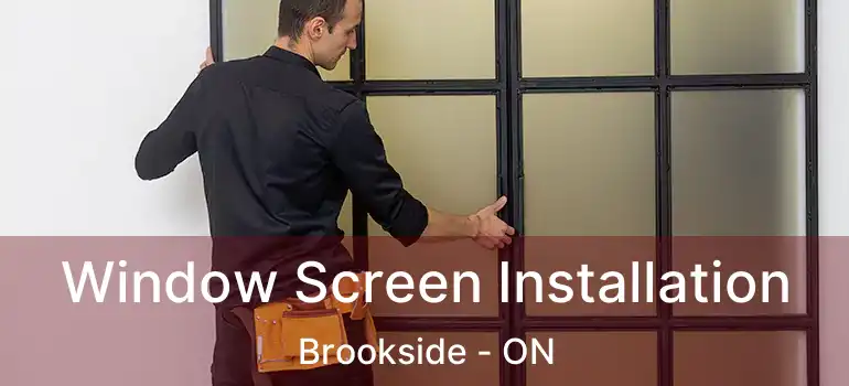  Window Screen Installation Brookside - ON