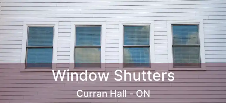 Window Shutters Curran Hall - ON