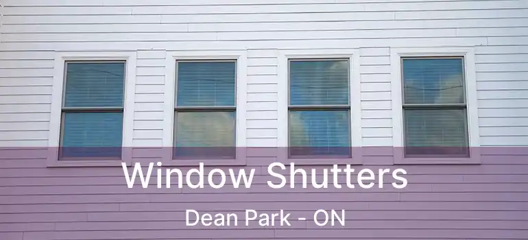 Window Shutters Dean Park - ON