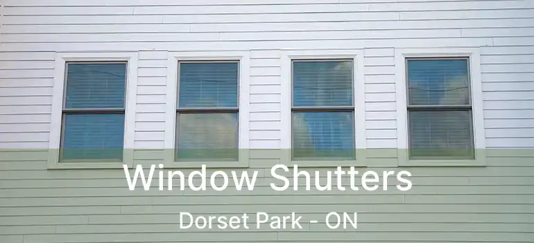  Window Shutters Dorset Park - ON