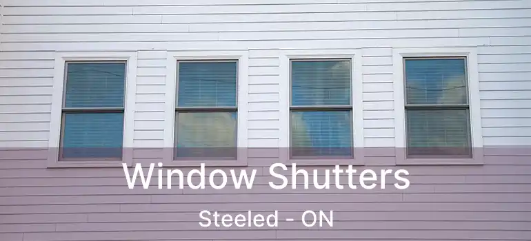  Window Shutters Steeled - ON