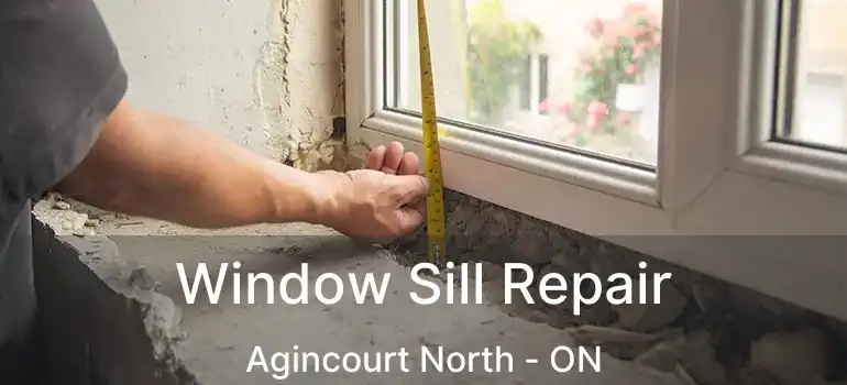  Window Sill Repair Agincourt North - ON