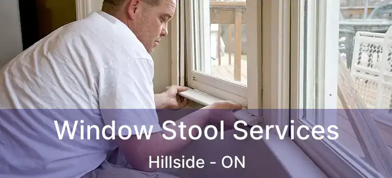  Window Stool Services Hillside - ON