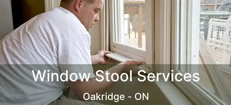  Window Stool Services Oakridge - ON