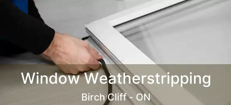  Window Weatherstripping Birch Cliff - ON
