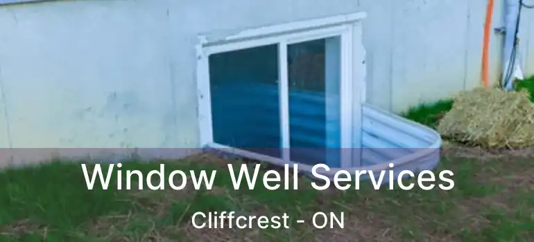  Window Well Services Cliffcrest - ON