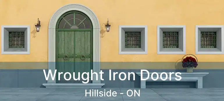 Wrought Iron Doors Hillside - ON