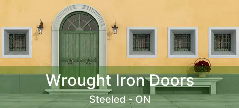  Wrought Iron Doors Steeled - ON